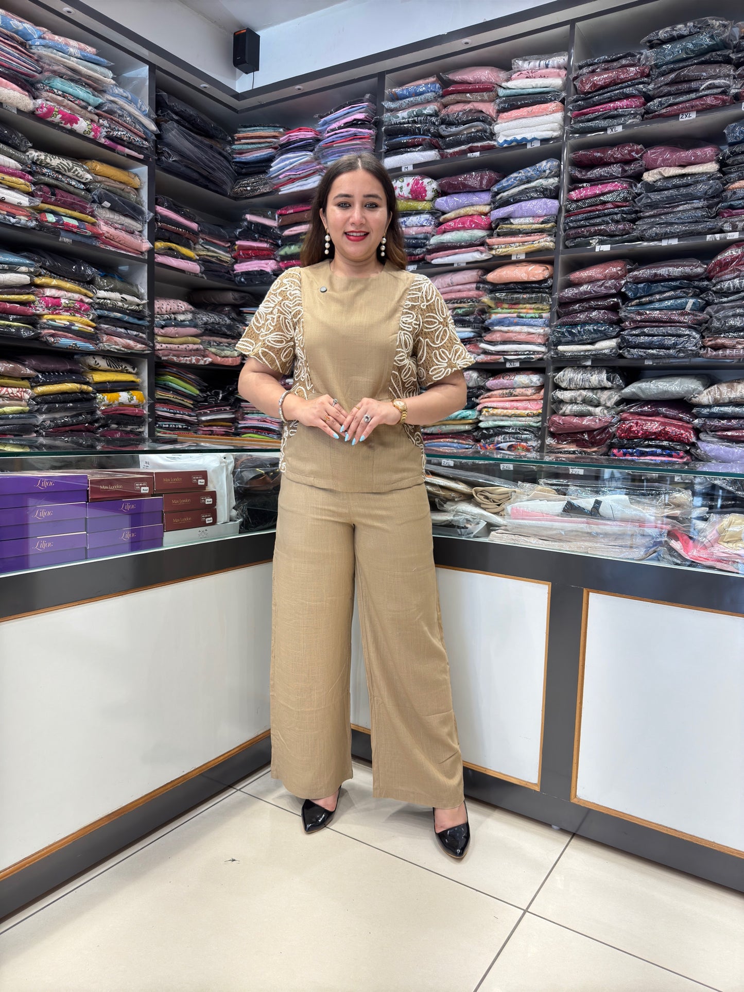 Linen crochet co-ords 🤩