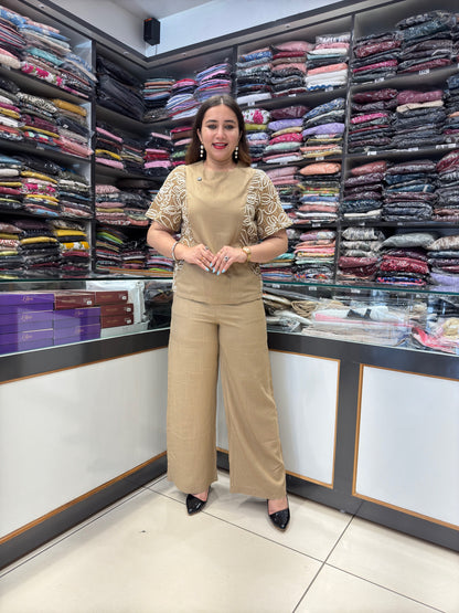 Linen crochet co-ords 🤩