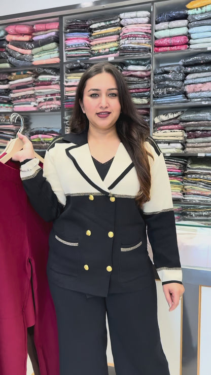 Double breasted Formal set