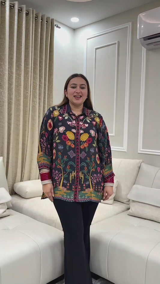 Butterfly Muse Crêpe Top🦋